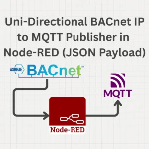 Uni-Directional BACnet IP to MQTT Publisher (JSON Payload)