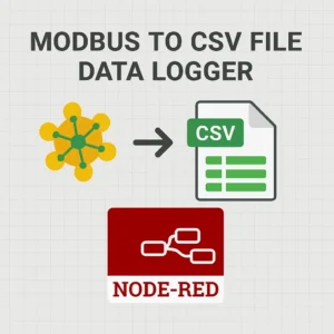 Modbus to CSV File Data Logger using Node-RED