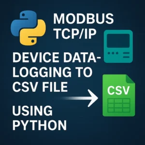 Modbus TCP/IP Device Data-logging to CSV File using Python