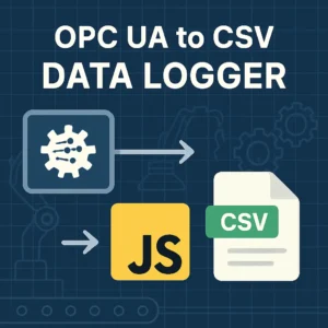 OPC UA to CSV Data Logger using JavaScript