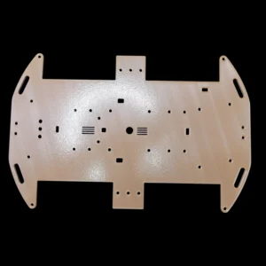 3D Printed Arduino/ESP32 Car Chassis - 153mm x 235mm x 28mm - Type-2