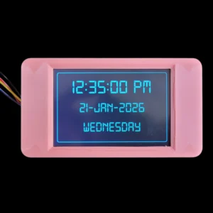 3D Printed Enclosure for Nextion Discovery Series NX4832F035 3.5" Display