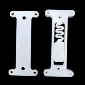 3D Printed Raspberry Pi Zero 2W Din Rail Mount Clamp