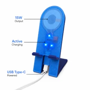 3D Printed 15W Wireless Charger Stand